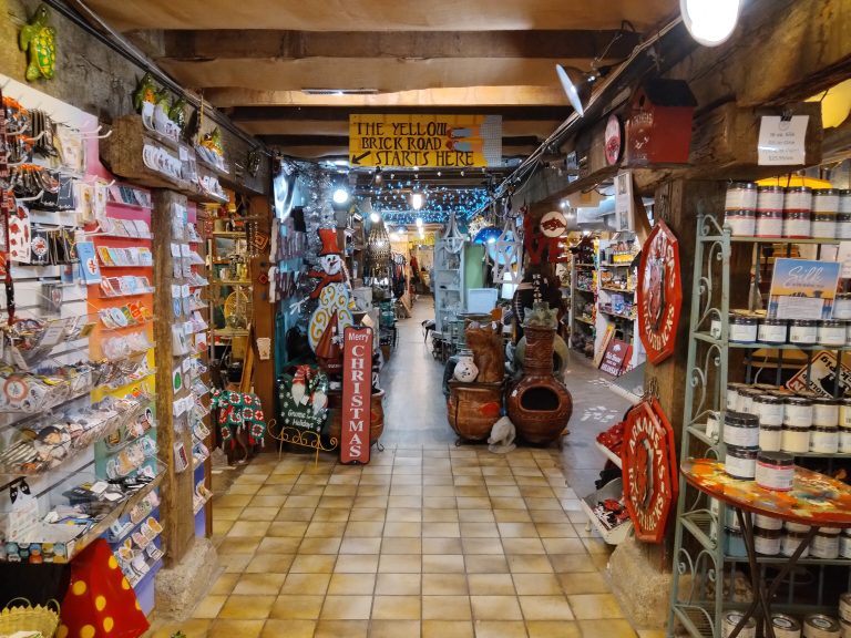 a store with many items